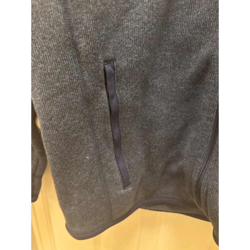 Patagonia Better Sweater Full Zip Jacket Mens Large Navy Blue Barefoot Fleece - Picture 4 of 6